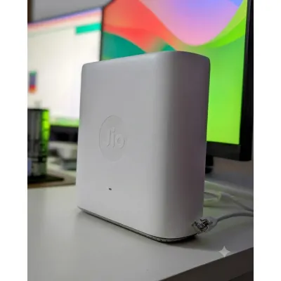 JIO JIDU6601 / JIDU6811 WiFi 6 Dual Band Gigabyte Router 2402 Mbps 5GHz 2.4GHz No Return