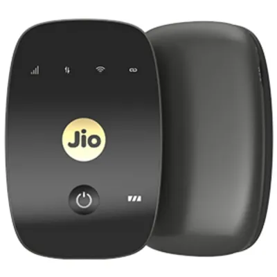 JioFi M2S Black | 4G Wireless Router from Jio On The Go Device