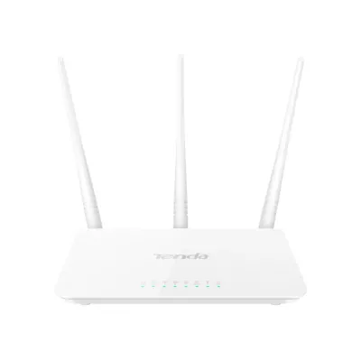 Tenda F3 300Mbps Wi-Fi Router, Easy Setup, WPS Button