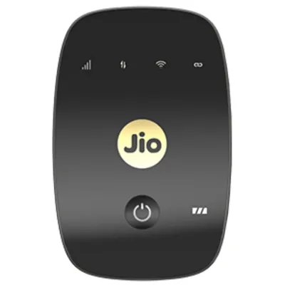 JioFi M2S Black | 4G Wireless Router from Jio On The Go Device