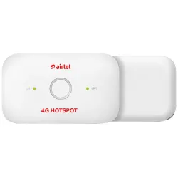 Airtel 4G Hotspot E5573 -609 300 Mbps Data Card ,Calls not Supported (White)