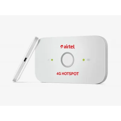 Airtel 4G Hotspot E5573 -609 300 Mbps Data Card ,Calls not Supported (White)