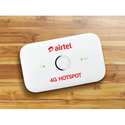 Airtel 4G Hotspot E5573 -609 300 Mbps Data Card ,Calls not Supported (White)