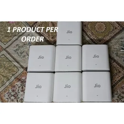 JIO JIDU6601 WiFi 6 Dual Band Gigabyte Router 2402 Mbps 5GHz 2.4GHz No Return