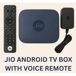 Jio Android Set Top Box – Smart 4K Android TV Box with Voice Remote & OTT Support