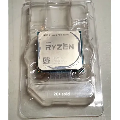 Gaming AMD Ryzen3 2200g pro Processor OEM POOL