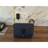 Jio Fiber Router 2.4 GHz 30 Mbps Wifi Speed DUAL Band Ethernet Cable Broadband Black White