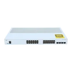 Cisco C1000-24P-4G-L 24-Port Gigabit PoE+ Managed Switch with 4×1G SFP Uplinks | Layer 2 Cisco C1000-24P-4G-L 24-Port Gigabit PoE+ Managed Switch with 4×1G SFP Uplinks | Layer 2