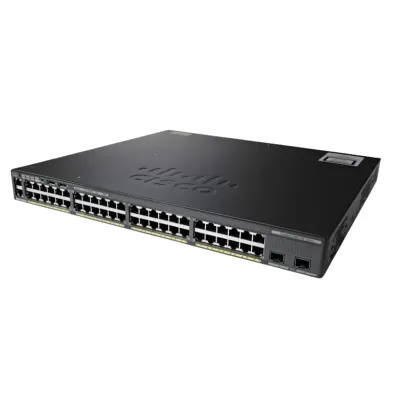 Cisco Catalyst 2960X-48TD-L 48-Port Gigabit Ethernet Managed Switch with 2x 10G SFP+ Uplinks, Layer 2 Enterprise Network Switch Cisco Catalyst 2960X-48TD-L 48-Port Gigabit Ethernet Managed Switch with 2x 10G SFP+ Uplinks, Layer 2 Enterprise Network Switch