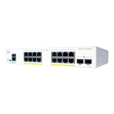 Cisco Catalyst C1000-16T-E-2G-L 16-Port Gigabit Managed Ethernet Switch with 2×1G SFP Uplinks
