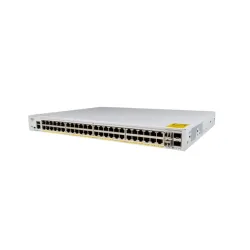 Cisco Catalyst C1000-48P-4G-L 48-Port Gigabit PoE+ Managed Switch with 4×1G SFP Uplink Ports Layer 2 Ethernet Switch Cisco Catalyst C1000-48P-4G-L 48-Port Gigabit PoE+ Managed Switch with 4×1G SFP Uplink Ports Layer 2 Ethernet Switch