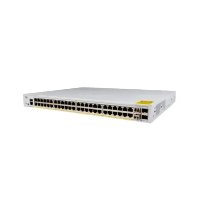 Cisco Catalyst C1000-48P-4G-L 48-Port Gigabit PoE+ Managed Switch with 4×1G SFP Uplink Ports Layer 2 Ethernet Switch Cisco Catalyst C1000-48P-4G-L 48-Port Gigabit PoE+ Managed Switch with 4×1G SFP Uplink Ports Layer 2 Ethernet Switch