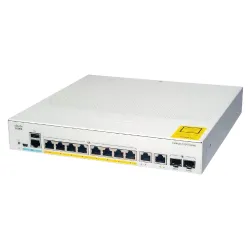 Cisco Catalyst C1000-8P-2G-L 8-Port Gigabit PoE+ Managed Switch with 2×Gigabit Uplink Ports