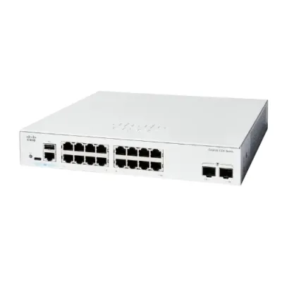 Cisco C1200-16T-2G 16-Port Gigabit Ethernet Unmanaged Switch with 2×Gigabit Uplink Ports Cisco C1200-16T-2G 16-Port Gigabit Ethernet Unmanaged Switch with 2×Gigabit Uplink Ports