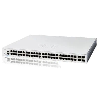 Cisco Catalyst C1200-48T-4G Managed Layer 2+ Switch | 48-Port Gigabit Ethernet Switch | 4×1G SFP Uplink Ports Cisco Catalyst C1200-48T-4G Managed Layer 2+ Switch | 48-Port Gigabit Ethernet Switch | 4×1G SFP Uplink Ports