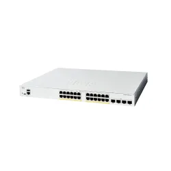 Cisco Catalyst C1300-24FP-4X Managed Switch | 24-Port Gigabit PoE+ Layer 3 Switch | Full PoE+ Power Support | 4×10G SFP+ Uplink Ports Cisco Catalyst C1300-24FP-4X Managed Switch | 24-Port Gigabit PoE+ Layer 3 Switch | Full PoE+ Power Support | 4×10G SFP+ Uplink Ports