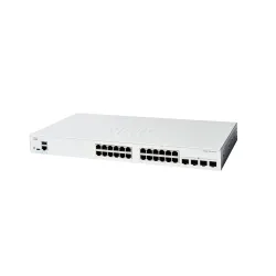 Cisco Catalyst C1300-24T-4X Managed Switch | 24-Port Gigabit Ethernet Switch with 4×10G SFP+ Uplink Ports | Layer 3 Lite Network Switch Cisco Catalyst C1300-24T-4X Managed Switch | 24-Port Gigabit Ethernet Switch with 4×10G SFP+ Uplink Ports | Layer 3 Lite Network Switch