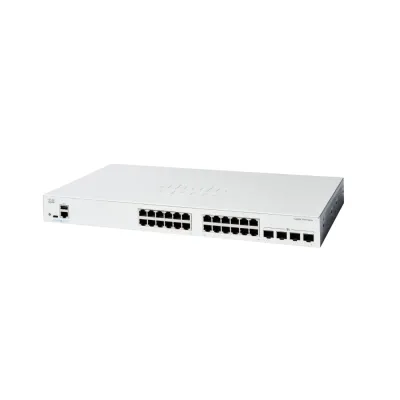 Cisco Catalyst C1300-24T-4X Managed Switch | 24-Port Gigabit Ethernet Switch with 4×10G SFP+ Uplink Ports | Layer 3 Lite Network Switch Cisco Catalyst C1300-24T-4X Managed Switch | 24-Port Gigabit Ethernet Switch with 4×10G SFP+ Uplink Ports | Layer 3 Lite Network Switch