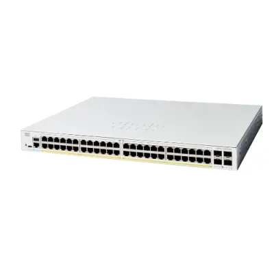 Cisco C1300-48MGP-4X 48-Port Multigigabit PoE+ Managed Switch with 4×10G SFP+ Uplinks Cisco C1300-48MGP-4X 48-Port Multigigabit PoE+ Managed Switch with 4×10G SFP+ Uplinks