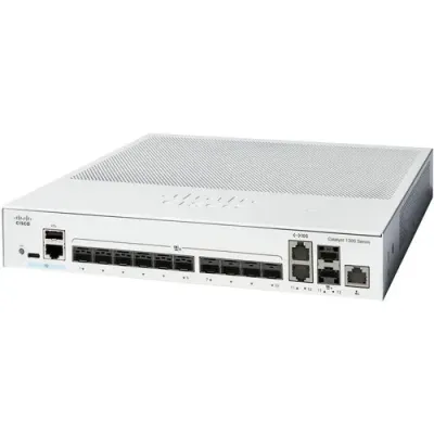 Cisco Catalyst C1300-8MGP-2X 8-Port Multi-Gigabit PoE+ Managed Switch with 4×1G + 4×2.5G Ports and 2×10G SFP+ Uplinks