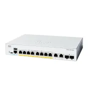 Cisco Catalyst C1300-8T-E-2G Switch | 8-Port Gigabit Ethernet Managed Switch | 8× 10/100/1000 RJ45 Ports + 2× 1G SFP Uplink Ports | Enhanced Layer 2 LAN Access Switch