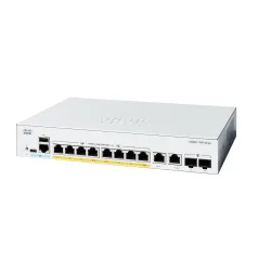 Cisco Catalyst C1300-8T-E-2G Switch | 8-Port Gigabit Ethernet Managed Switch | 8× 10/100/1000 RJ45 Ports + 2× 1G SFP Uplink Ports | Enhanced Layer 2 LAN Access Switch Cisco Catalyst C1300-8T-E-2G Switch | 8-Port Gigabit Ethernet Managed Switch | 8× 10/100/1000 RJ45 Ports + 2× 1G SFP Uplink Ports | Enhanced Layer 2 LAN Access Switch
