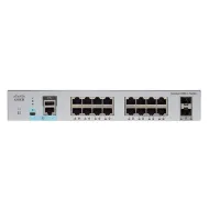 Cisco Catalyst C2960L-16PS-LL 16-Port Gigabit PoE+ Managed Network Switch | 2 x 1G SFP Uplinks | 120W PoE Budget | LAN Base