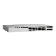 Cisco Catalyst C9200-24PXG-E Switch | 24-Port Multigigabit PoE+ | 8 × 10G SFP+ Uplinks | Layer 3 Managed Enterprise Switch | Network Essentials | Refurbished