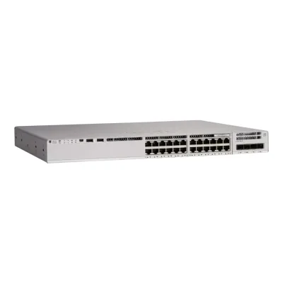 Cisco Catalyst C9200L-24P-4X Layer 3 Managed Switch | 24-Port Gigabit PoE+ | 4 x 10G SFP+ Uplinks | Enterprise Network Switch Cisco Catalyst C9200L-24P-4X Layer 3 Managed Switch | 24-Port Gigabit PoE+ | 4 x 10G SFP+ Uplinks | Enterprise Network Switch