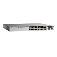 Cisco Catalyst C9300-24S-M Switch | 24-Port SFP Fiber Managed Switch | Multigigabit Enterprise Network Switch | Modular Uplink Support | StackWise-480 | Layer 3 Switch