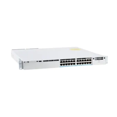 Cisco Catalyst C9300-24UX-E Switch | 24-Port 10G Multigigabit UPOE | Modular Uplinks | Layer 3 Managed Enterprise Network Essentials Switch Cisco Catalyst C9300-24UX-E Switch | 24-Port 10G Multigigabit UPOE | Modular Uplinks | Layer 3 Managed Enterprise Network Essentials Switch