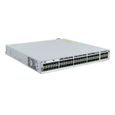 Cisco Catalyst C9300-48S-E Switch | 48-Port Gigabit SFP Fiber Managed Switch | Network Advantage | Layer 3 Enterprise Switch | StackWise-480 | With Single Power Supply Cisco Catalyst C9300-48S-E Switch | 48-Port Gigabit SFP Fiber Managed Switch | Network Advantage | Layer 3 Enterprise Switch | StackWise-480 | With Single Power Supply