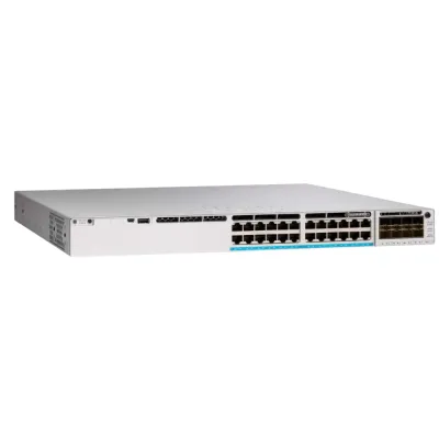 Cisco Catalyst C9300L-24UXG-4X-M Switch | 24-Port UPOE Multigigabit Managed Switch | 8×10G/5G/2.5G/1G mGig + 16×1G Copper | 4×10G SFP+ Uplinks | Meraki Advanced/Enterprise Cisco Catalyst C9300L-24UXG-4X-M Switch | 24-Port UPOE Multigigabit Managed Switch | 8×10G/5G/2.5G/1G mGig + 16×1G Copper | 4×10G SFP+ Uplinks | Meraki Advanced/Enterprise