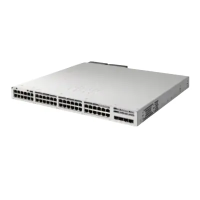 Cisco C9300L-48P-4G-E Catalyst 9300L Series Switch | 48×10/100/1000 PoE+ Ports | 4×1G SFP Uplink Ports | Layer 3 Managed Enterprise Switch | Refurbished/Used Cisco Switch