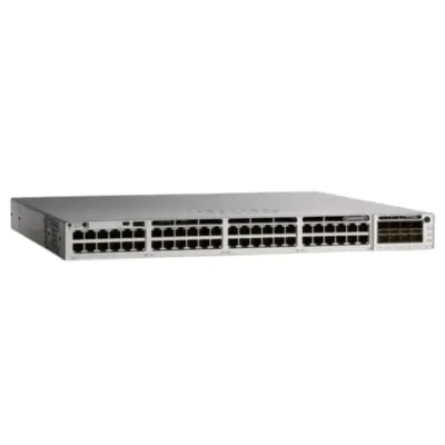 Cisco Catalyst C9300L-48P-4X-E Switch | 48-Port Gigabit PoE+ Managed Switch | 4×10G SFP+ Uplink | Layer 3 Enterprise Network Switch | Network Essentials Cisco Catalyst C9300L-48P-4X-E Switch | 48-Port Gigabit PoE+ Managed Switch | 4×10G SFP+ Uplink | Layer 3 Enterprise Network Switch | Network Essentials