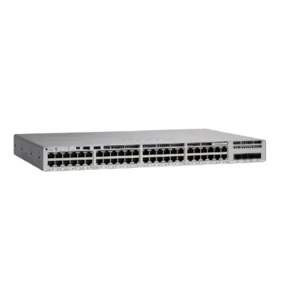 Cisco Catalyst C9300L-48PF-4G-E Switch | 48-Port Gigabit PoE+ Managed Switch | 4×1G SFP Uplink | 1100W Power Supply | Network Essentials | StackWise-320 Cisco Catalyst C9300L-48PF-4G-E Switch | 48-Port Gigabit PoE+ Managed Switch | 4×1G SFP Uplink | 1100W Power Supply | Network Essentials | StackWise-320