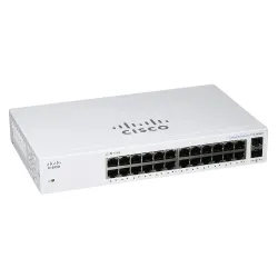 Cisco CBS110-24T-D Business 110 Series 24-Port Gigabit Unmanaged Switch | 24×10/100/1000 Ethernet Ports Cisco CBS110-24T-D Business 110 Series 24-Port Gigabit Unmanaged Switch | 24×10/100/1000 Ethernet Ports