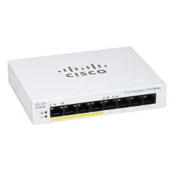 Cisco CBS110-8PP-D-NA 8-Port Gigabit PoE+ Unmanaged Switch | 8×10/100/1000 RJ45 Ports | Desktop Network Switch Cisco CBS110-8PP-D-NA 8-Port Gigabit PoE+ Unmanaged Switch | 8×10/100/1000 RJ45 Ports | Desktop Network Switch