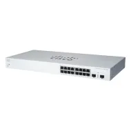 Cisco CBS220-16P-2G-NA 16-Port Gigabit PoE+ Smart Managed Switch with 2×1G SFP Uplink Ports