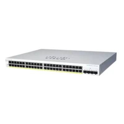 Cisco CBS220-48T-4G-NA 48-Port Gigabit Smart Managed Switch with 4×1G SFP Uplink Ports
