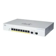 Cisco CBS220-8FP-E-2G-NA Business 220 Series 8-Port Gigabit Smart Managed PoE+ Switch | 130W PoE Budget | 2×Gigabit SFP Uplinks