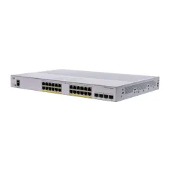 Cisco CBS250-24P-4G 24-Port Gigabit PoE+ Smart Managed Switch with 4×1G SFP Uplink Ports Cisco CBS250-24P-4G 24-Port Gigabit PoE+ Smart Managed Switch with 4×1G SFP Uplink Ports