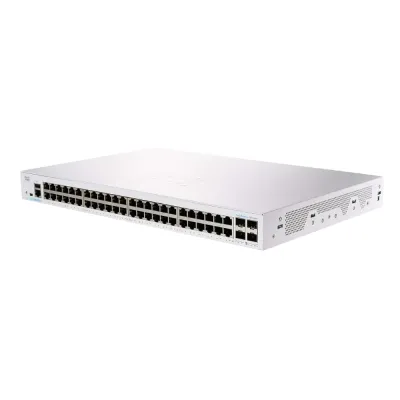 Cisco CBS250-48T-4G-NA 48-Port Gigabit Ethernet Smart Switch – Layer 2 Managed Switch with 4 SFP Uplink Ports Cisco CBS250-48T-4G-NA 48-Port Gigabit Ethernet Smart Switch – Layer 2 Managed Switch with 4 SFP Uplink Ports