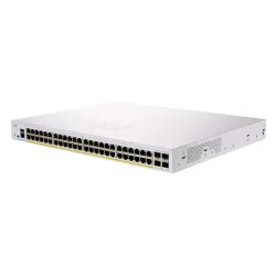 Cisco CBS350-48P-4G | 48-Port Gigabit PoE+ Managed Switch with 4 × Gigabit Uplink Ports | CBS350 Series