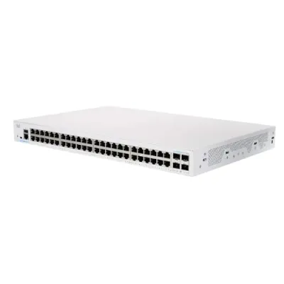 Cisco CBS350-48T-4G-NA 48-Port Gigabit Managed Switch with 4×1G SFP Uplink Ports | Layer 3 Smart Switch Cisco CBS350-48T-4G-NA 48-Port Gigabit Managed Switch with 4×1G SFP Uplink Ports | Layer 3 Smart Switch