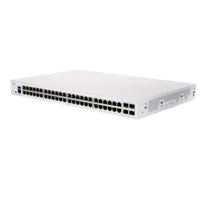 Cisco CBS350-48T-4X 48-Port Gigabit Managed Switch with 4×10G SFP+ Uplink Ports | Layer 3 Switch Cisco CBS350-48T-4X 48-Port Gigabit Managed Switch with 4×10G SFP+ Uplink Ports | Layer 3 Switch