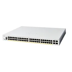Cisco Catalyst C1300-48FP-4G 48-Port Gigabit Managed PoE+ Switch with 4×1G SFP Uplinks Cisco Catalyst C1300-48FP-4G 48-Port Gigabit Managed PoE+ Switch with 4×1G SFP Uplinks