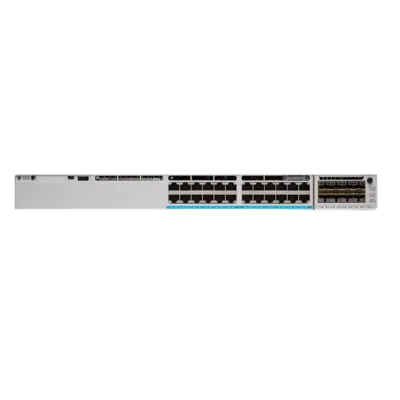 Cisco Catalyst C9300-24P 24-Port PoE+ Gigabit Managed Switch with C9300-NM-8X 8x10G SFP+ Uplink Module | Enterprise Layer 3 | StackWise-480 | Network Switch Cisco Catalyst C9300-24P 24-Port PoE+ Gigabit Managed Switch with C9300-NM-8X 8x10G SFP+ Uplink Module | Enterprise Layer 3 | StackWise-480 | Network Switch