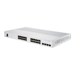 Cisco CBS350-24T-4G-NA 24-Port Gigabit Managed Switch with 4×1G SFP Uplink Ports | Layer 3 Static Routing Switch Cisco CBS350-24T-4G-NA 24-Port Gigabit Managed Switch with 4×1G SFP Uplink Ports | Layer 3 Static Routing Switch