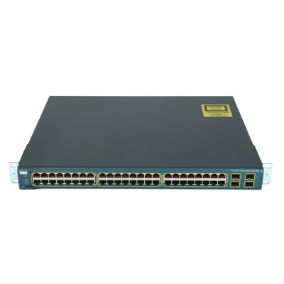 Cisco Catalyst 3560G 48-Port Gigabit Ethernet PoE Switch with 4 SFP Uplink Ports Cisco Catalyst 3560G 48-Port Gigabit Ethernet PoE Switch with 4 SFP Uplink Ports
